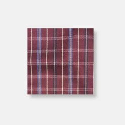 New Edition Fashion Issachar Plaid Pocket Square> Pocket Squares