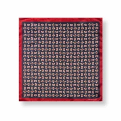 New Edition Fashion Itzhak Jacquard Pocket Square> Pocket Squares