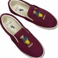 New Edition Fashion Keaton Polo Bear Canvas Sneakers><noscript><img width=