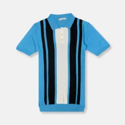 New Edition Fashion Laramie Knitted Polo Shirt> Polos