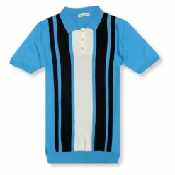 New Edition Fashion Laramie Knitted Polo Shirt> Polos