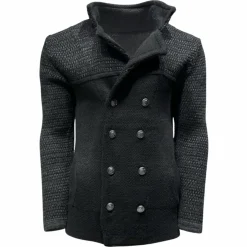 New Edition Fashion Larock Knitted Double Breasted Cardigan><noscript><img width=