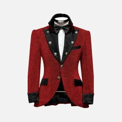 New Edition Fashion Lords High Collar Blazer><noscript><img width=