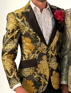 New Edition Fashion Lorenzo Jacquard Blazer><noscript><img width=