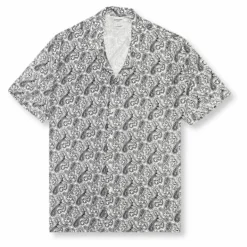 New Edition Fashion Macina Paisley Revere Collar Shirt> Button Downs