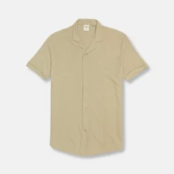 New Edition Fashion Madrazo Knitted Revere Collar Shirt> Button Downs