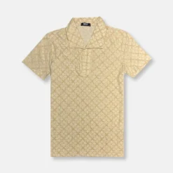New Edition Fashion Mancini Wide Collar Polo Shirt> Polos