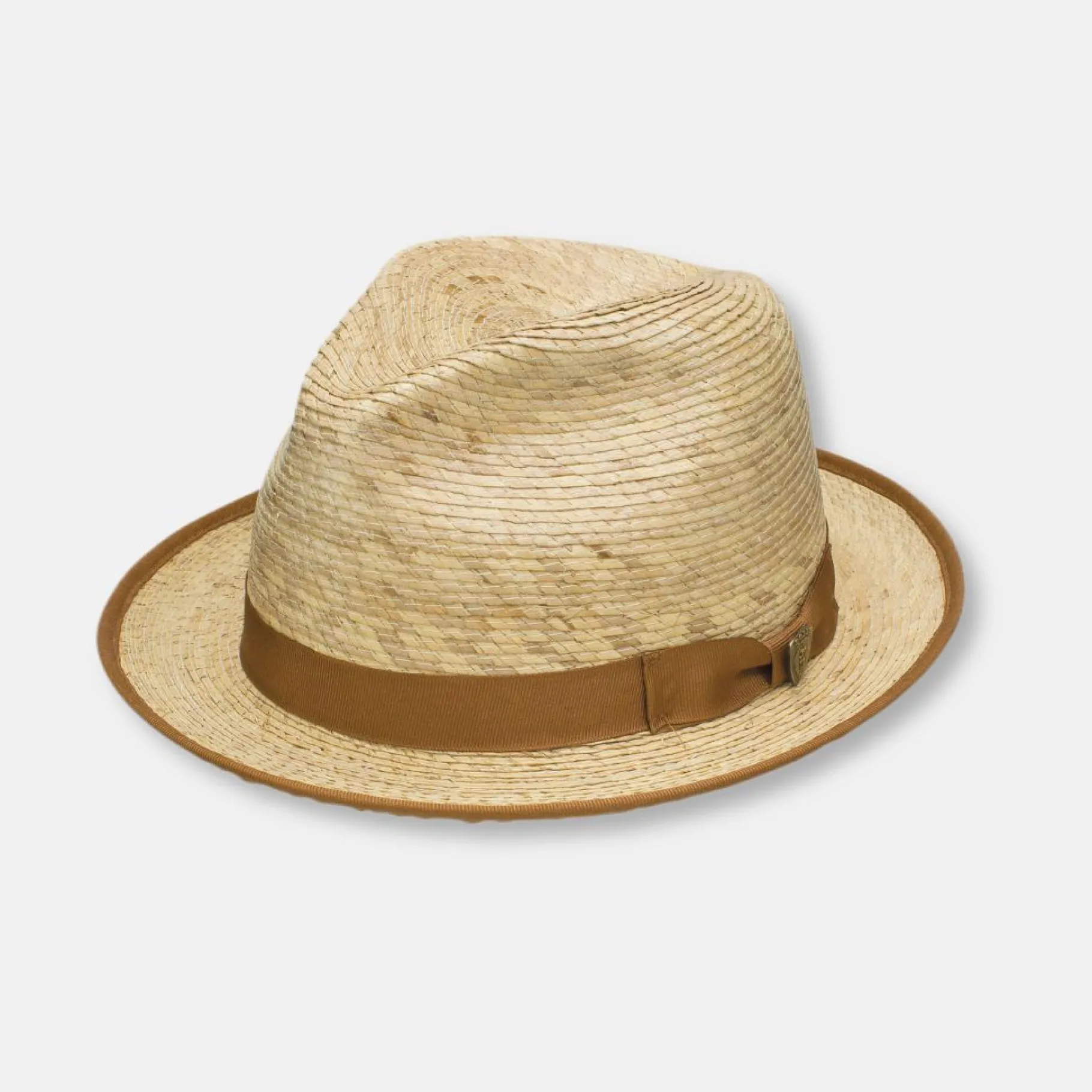 New Edition Fashion Mateo Palm Straw Fedora> Hats