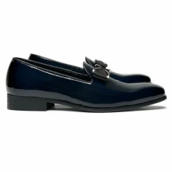 New Edition Fashion Maxwell Slip On Bow Dress Shoes><noscript><img width=