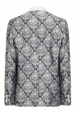 New Edition Fashion Radman Jacquard Slim Fit Blazer><noscript><img width=