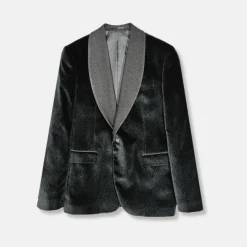 New Edition Fashion Rollins Velvet Slim Fit Blazer> Blazers & Sportcoats