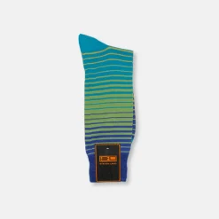 New Edition Fashion Sherburne Striped Fashion Socks> Socks