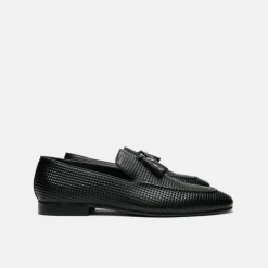 New Edition Fashion Skagway Textured Tassel Loafers> Loafers & Slip Ons