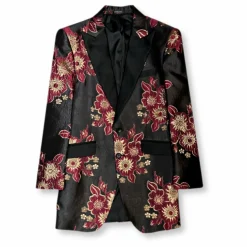 New Edition Fashion Sun F. Semi Long Floral Blazer> Blazers & Sportcoats