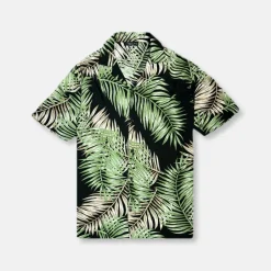 New Edition Fashion Tadlock Tropical Revere Collar Shirt> Button Downs