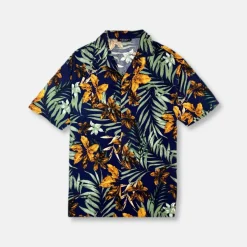 New Edition Fashion Takara Tropical Resort Revere Collar Shirt> Button Downs
