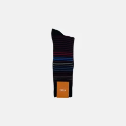 New Edition Fashion Tanaka Striped Fashion Socks> Socks