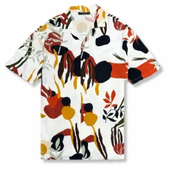 New Edition Fashion Tanner Tropical Revere Collar Shirt> Button Downs