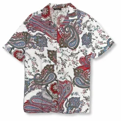 New Edition Fashion Taylor Tropical Resort Revere Collar Shirt> Button Downs