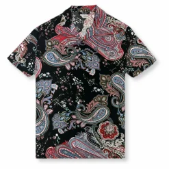 New Edition Fashion Taylor Tropical Revere Collar Shirt> Button Downs
