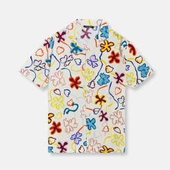 New Edition Fashion Teague Tropical Revere Collar Shirt> Button Downs