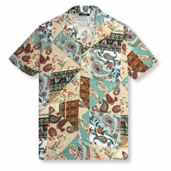 New Edition Fashion Tebow Tropical Revere Collar Shirt> Button Downs