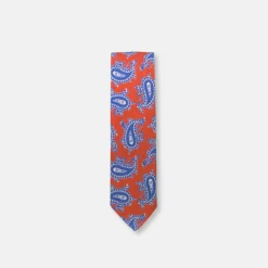 New Edition Fashion Tedric Paisley Silk Tie> Ties