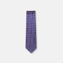 New Edition Fashion Teodor Paisley Silk Tie> Ties