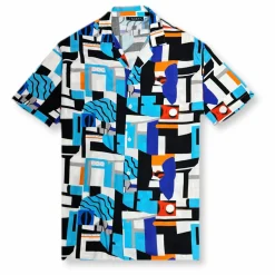 New Edition Fashion Tetro Tropical Resort Revere Collar Shirt> Button Downs