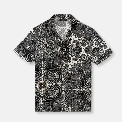 New Edition Fashion Thanos Tropical Revere Collar Shirt> Button Downs