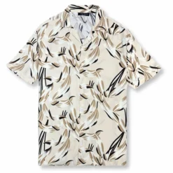 New Edition Fashion Thompkins Tropical Resort Revere Collar Shirt> Button Downs