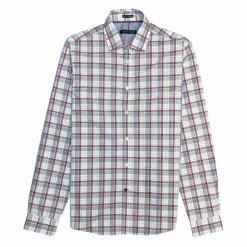 New Edition Fashion Tomarak Broadcloth Plaid Shirt> Dress Shirts
