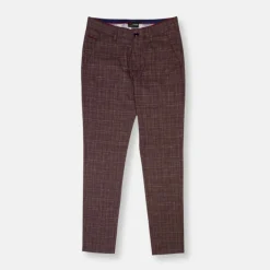 New Edition Fashion Trenton Slim Fit Plaid Pants> Dress Pants