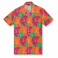 New Edition Fashion Treviso Tropical Revere Collar Shirt> Button Downs