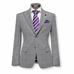 New Edition Fashion Vada Windowpane Suit> Suits