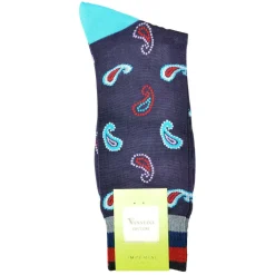 New Edition Fashion Vander Paisley Dress Socks> Socks