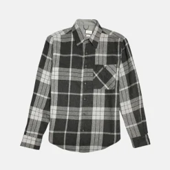 New Edition Fashion Vecchi Plaid Flannel Shirt> Button Downs