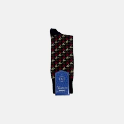New Edition Fashion Vellucci Houndstooth Fashion Socks> Socks