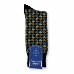 New Edition Fashion Vellucci Houndstooth Fashion Socks> Socks
