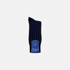 New Edition Fashion Vellucci Houndstooth Fashion Socks> Socks