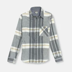 New Edition Fashion Venard Plaid Flannel Shirt> Button Downs