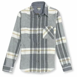 New Edition Fashion Venard Plaid Flannel Shirt> Button Downs