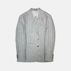 New Edition Fashion Veritable Pencil Stripe Suit><noscript><img width=