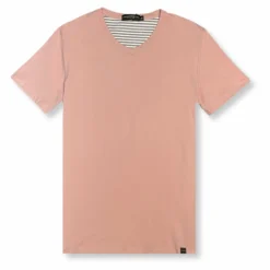 New Edition Fashion Vince Solid Stretch V-Neck Vacay T-Shirt> T-shirts