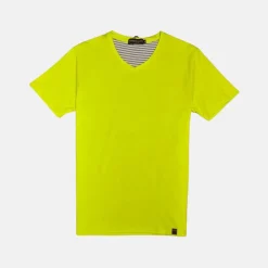 New Edition Fashion Vince Solid Stretch V-Neck T-Shirt> T-shirts