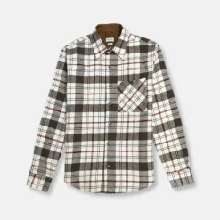 New Edition Fashion Vinci Plaid Flannel Shirt> Button Downs