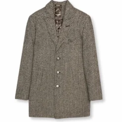 New Edition Fashion Wakefield Tweed Overcoat> Coats & Outerwear