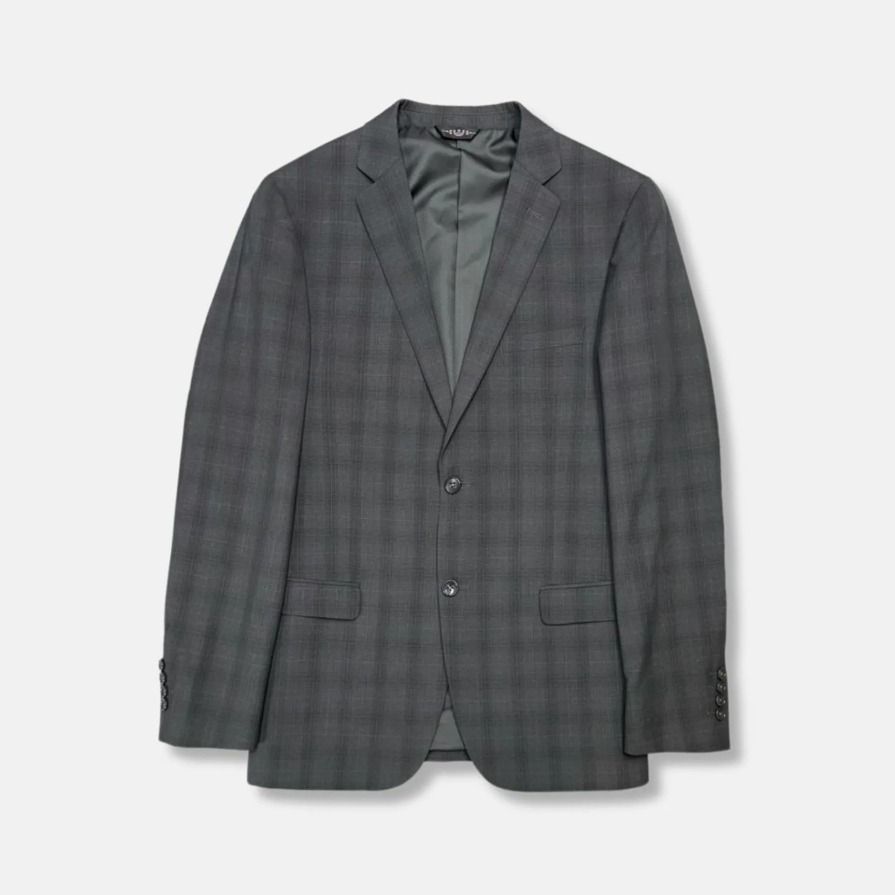 New Edition Fashion Woodland Slim Fit Plaid Suit> Suits