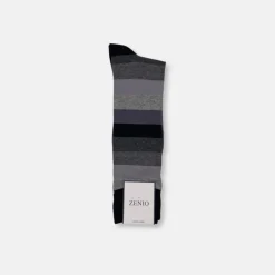 New Edition Fashion Zabala Striped Fashion Socks> Socks