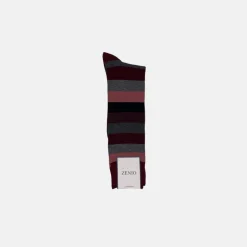 New Edition Fashion Zabala Striped Fashion Socks> Socks